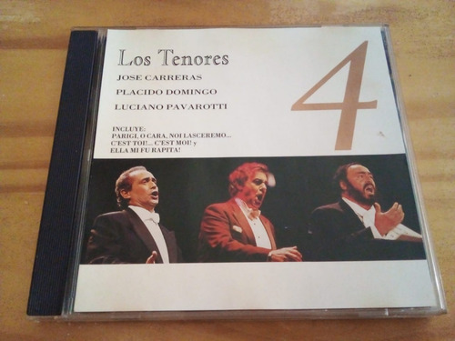 Los Tenores 4 - Carreras - Domingo - Pavarotti - Cd - U