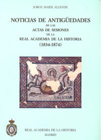 Libro Noticias De Antigã¼edades De Las Actas De Sesiones ...