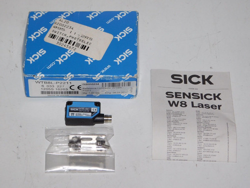 New Sick Wtb8l-p2211 Photoelectric Proximity Sensor Cct