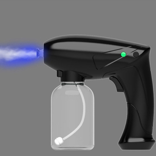 Uv Nano Sanitizer Pulverizador Fogger Desinfetante Preto