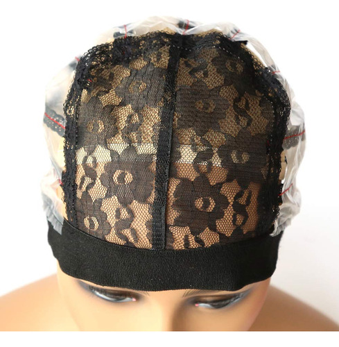 Btwtry - Gorra De Encaje Para Hacer Peluca Con Banda Elástic