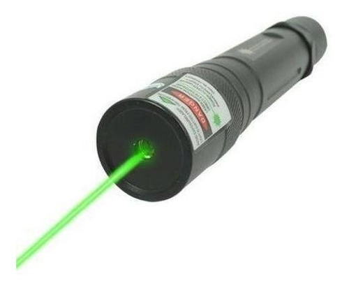 Caneta Laser Pointer Verde 35km 7500mw Potente + Estojo