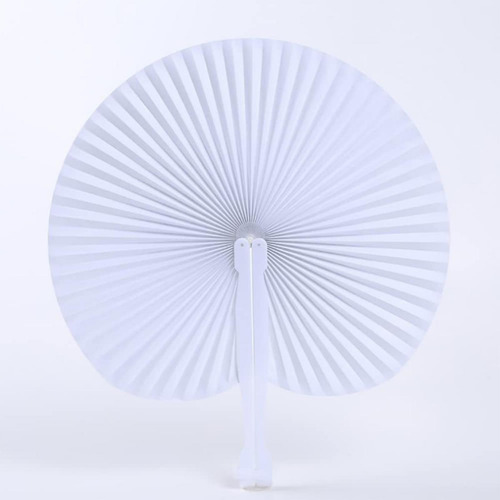 4 Elegantes Abanicos De Papel Para Decoración De Redondo