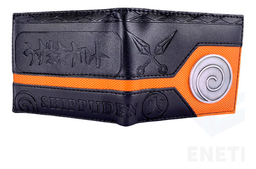 Cartera De Uzumaki Naruto Escudos De Logo Mod Para Regalo