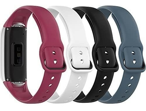 4 Mallas Para Reloj Smartwatch Samsung Galaxy Fit Sm-r370