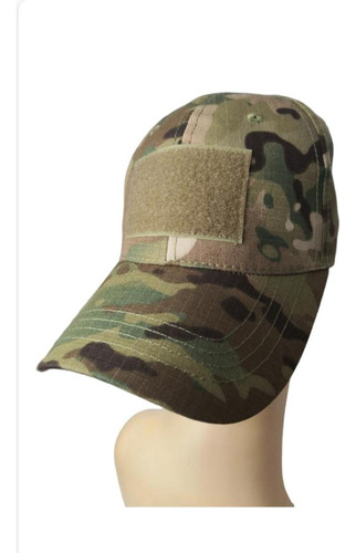 Gorra Militar De Cierre Màgico, Talla Unica