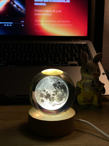 Esferas De Cristal 3d Iluminadas - Regalo Único Y Original