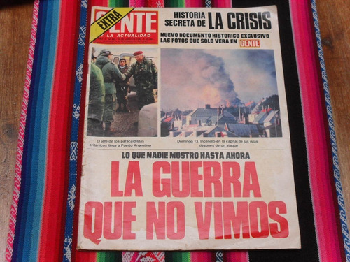 Revista Gente N°883 24 De Junio De 1982 Malvinas - Impecable