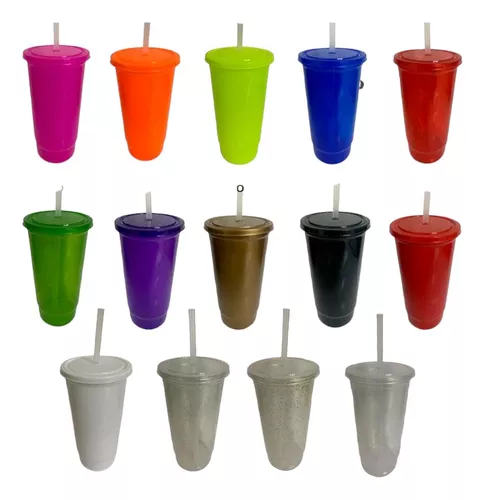 Plasticos max - VASO BACHELOR CON TAPA Y POPOTE $13.00