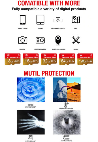 Cartao De Memória Microsd 32gb Extreme Pro Adaptador Sd