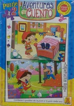 Comprar Puzzle X2 Aventuras De Cuento 40pzs. Implas 32 Milouhobbies