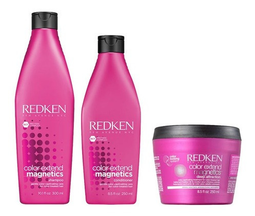 Kit Redken Color Extend Magnetic Sh300ml Cond.250ml E Más.25