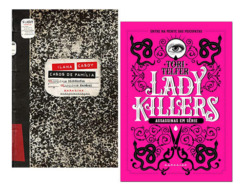 Lady Killers: Assassinas Em Série: Arquivos Richthofen E Arquivos Nardoni, De Telfer, Tori., Vol. 1. Editora Darkside Entretenimento Ltda  Epp, Capa Dura, Edição 1 Em Português, 2019