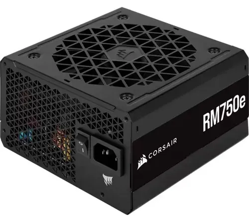 comprar Fonte 750w Corsair Rm750e (CP-9020262-WW) Full Modular 80 Plus Gold Preta Cor Black 100V\u002F240V.