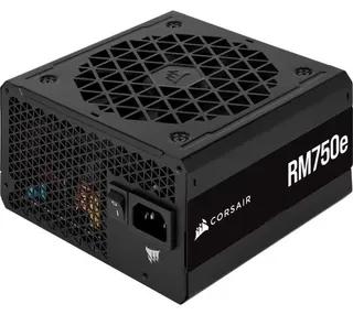 Fonte Corsair RM750e de 750 W, totalmente modular, 80 Plus, dorado, negro, 100 V/240 V