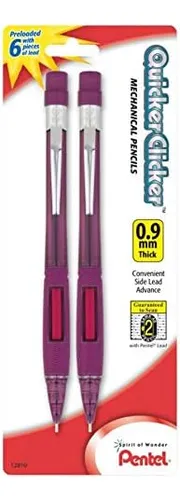 Pentel Quicker Clicker Lápiz Automático, 0.9mm, Surtido ...