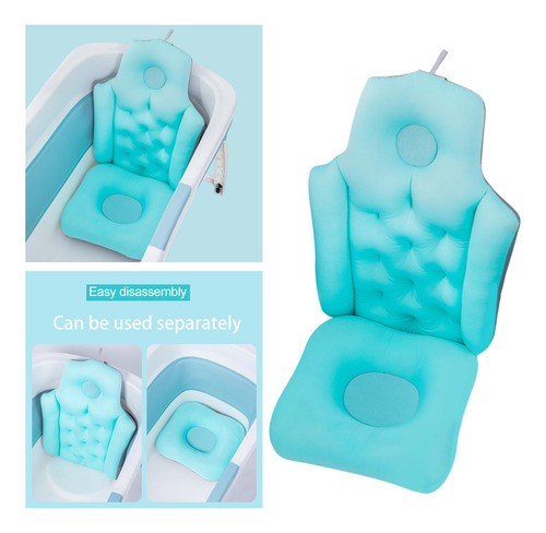 Almohada De Baño Soporte Para La Espalda Y El Cuello Cojín