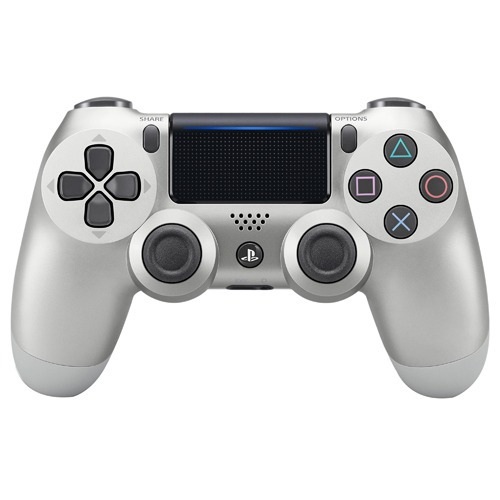 Sony Dualshock 4 Control Plateado Para Playstation 4 Ps4