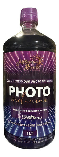 Óleo Iluminador Photo Melanina Bronze 1l