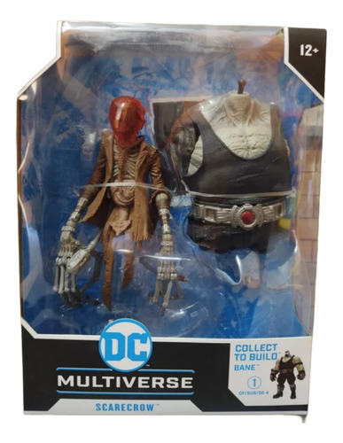 Dc Multiverse Scarecrow Last Knight Earth Serie Bane (Usado)