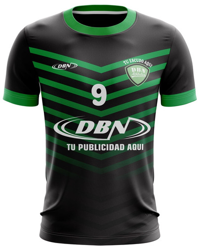 Camiseta Futbol  Dbn  Full Sublimacion 100% Personalizada,