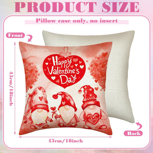 Newwiee 12 Sets Spring Summer Fall Winter Pillow Covers 18 X