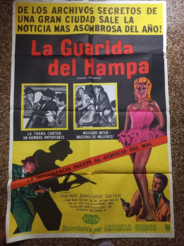 La Guardia Del Hampa Afiche De Cine Original 