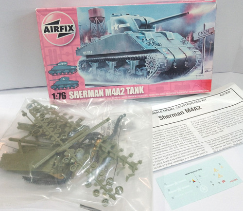 Maqueta Tanque Sherman M4a2 - Airfix 1/76