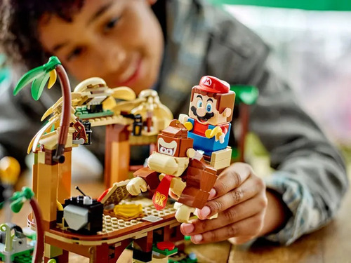 Lego 71424 Set De Expansión: Casa Del Árbol De Donkey Kong Cantidad De Piezas 555