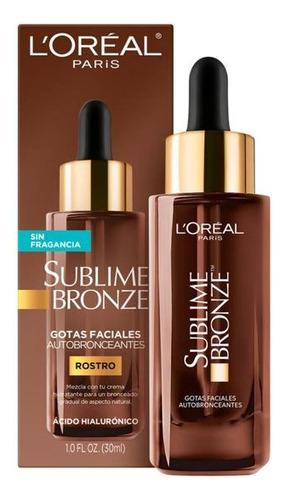 Sérum Autobronceante Para Rostro Loreal Sublime Bronze 30 Ml