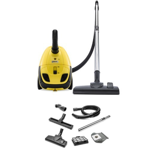 Aspiradora Compacta Ruedas Hogar Vc1 Karcher 1000w 1,5l