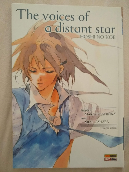 The Voices Of A Distant Star Manga Panini Mercadolivre The Voices Of A Distant Star Manga Panini Mercadolivre