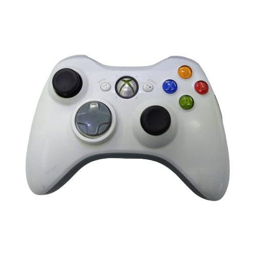 Control Xbox 360 Blanco (usado) (Reacondicionado)