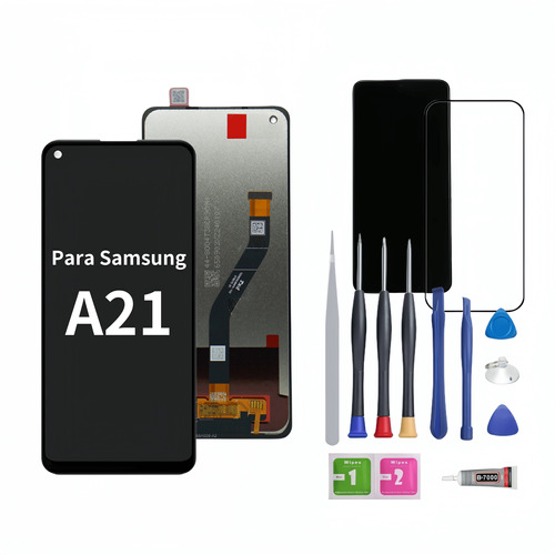 Reemplazar La Pantalla Táctil Lcd Para Samsung A21 A215