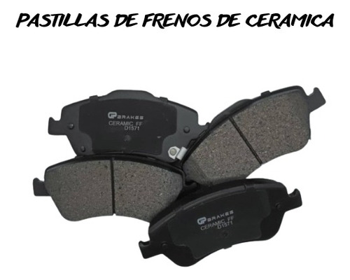 Pastilla D Freno Del Ceramica Toyota Corolla 2011 2012  7156