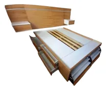 Comprar Cama Baulera Amoblamientos Enzoli 2 Plazas Madera