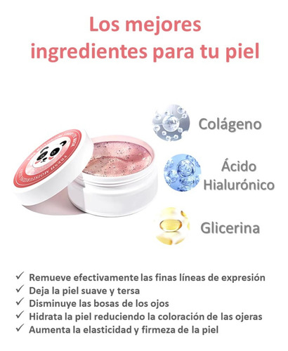 60pcs Parches Para Ojos De Hidrogel Con Colágeno Antiojeras