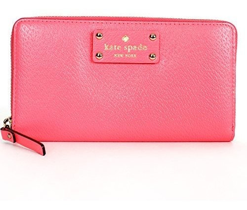 Kate Spade Neda Wellesley Peony De Piel Con Cremallera Alred