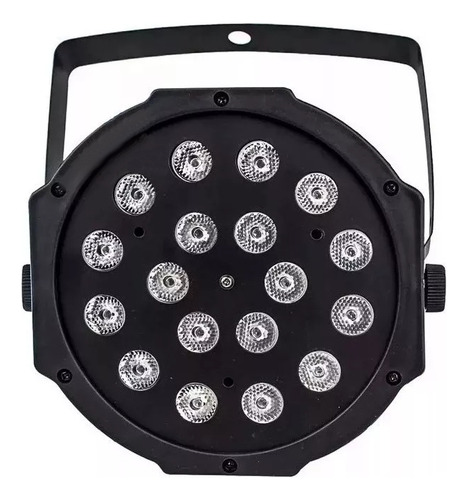 Kit 15 Canhao De Led 18 Leds 1w Rgb Dmx Iluminacao Dj Festa