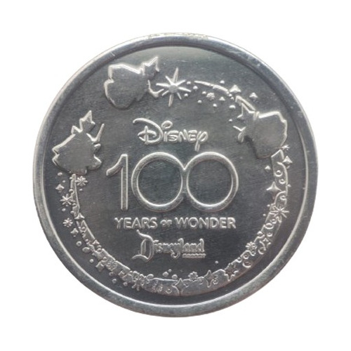 Disney 100 Años Jafar Moneda Exclusiva Disneyland Colección