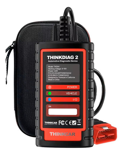 Escaner Automotriz Thingdiag 2 + Diagzone Pro V2 +300 Marcas