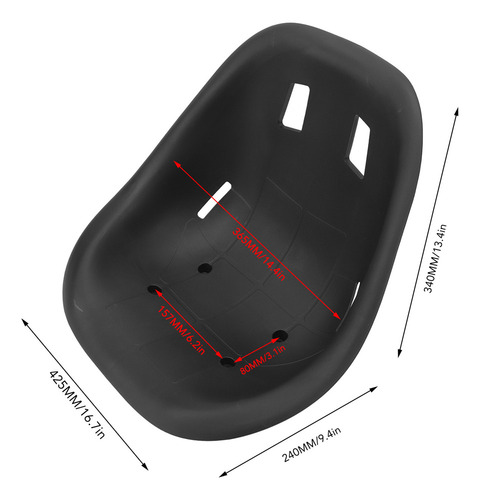 // Sillín De Asiento Para Karts Cómodo Y Ergonómico
