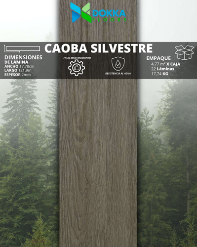 Piso De Vinil Tipo Madera Resistente Pega Incluida Caracas