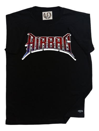 Remera Airbag Calavera Roja River Por Underfan