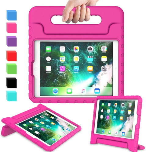 Funda De Tablet Niños Anti Golpes Engomada Para iPad Air 9.7