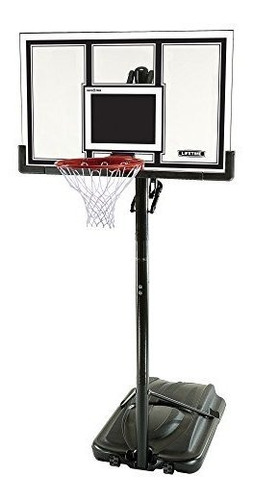 Lifetime 71524xl Cancha Baloncesto Portatil Ajustable Polica