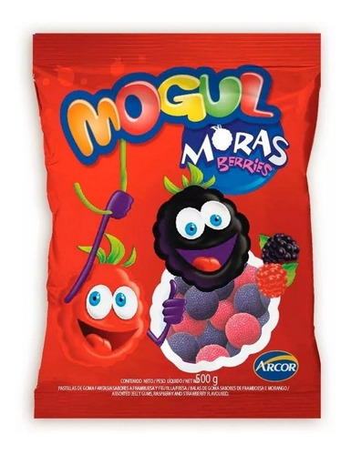 Gomitas Mogul Moras X 500 Grs - Lollipop