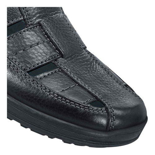 Sandalia Casual Flexi Negro Para Caballero 807