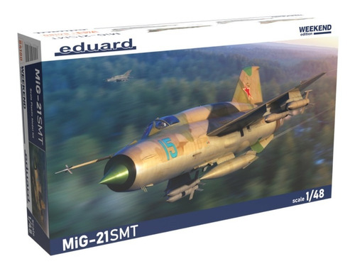 Modelismo Avion Ruso Mikoyan Mig 21 Smt Eduard 1/48