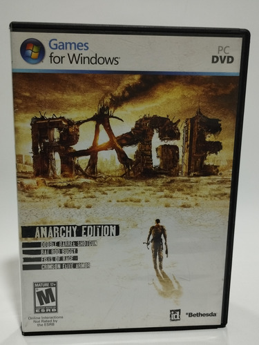 Rage: Anarchy Edition Juego Original Para Pcdvd Windows 